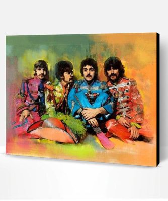 Band The Beatles Paint By Number