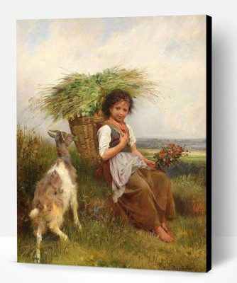 The Peasant Girl Paint By Number