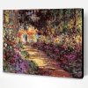 Garden Path at Giverny Claude Monet Paint By Number