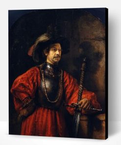 Man in Military By Rembrandt Paint By Number