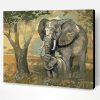 Gentle Touch Elephant Paint By Number