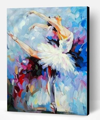 Girl Ballet Dancer Paint By Number