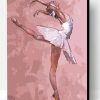 Girl in Ballet Lesson Paint By Number
