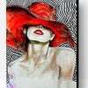 Girl with A Red Hat Paint By Number