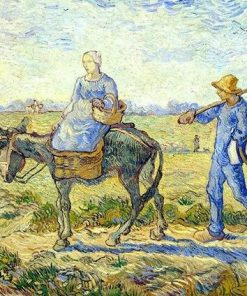 Going out to Work Van Gogh paint by numbers