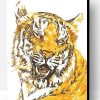 Golden Tiger Paint By Number