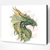 Green Dragon Paint By Number