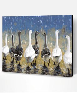 Group ducks Paint By Number