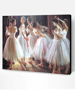 Group of Dancing Girls Paint By Number