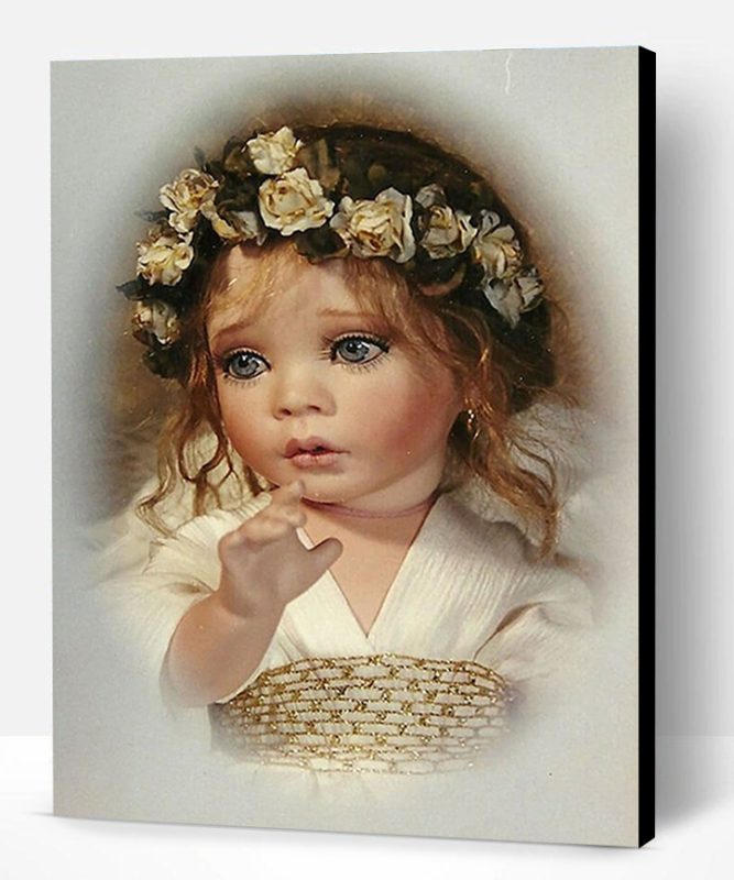 Gypsy little Girl Paint By Number
