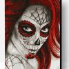 Scary Girl With Red Hair Paint By Number