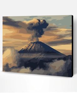 Clouds of volcanic Paint By Number
