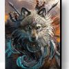 Warrior Wolf Paint By Number