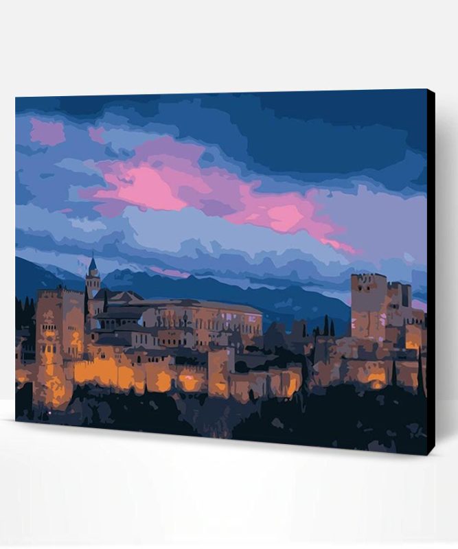 Carcassonne Castle Paint By Number