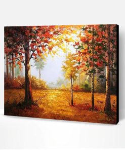 Autumn Trees Paint By Number