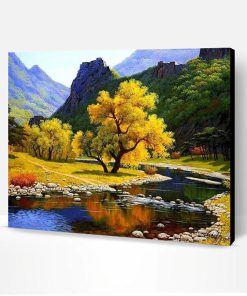 Autumn Nature View Paint By Number