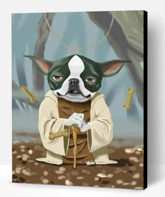 Boston Terrier Paint By Number