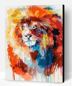 Lion Paint By Number