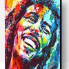 Colorful Bob Marley Paint By Number