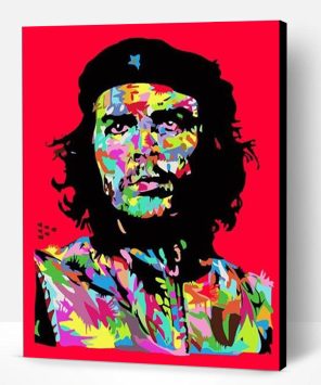 Colorful Che Guevara Hero Paint By Number