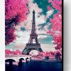 Cherry Blossoms in Paris Paint By Number