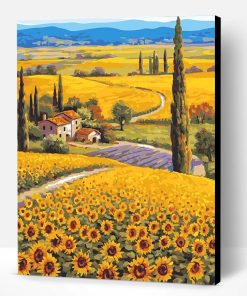 Sunflower Farm Paint By Number