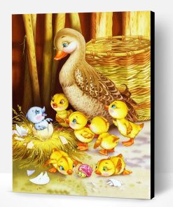 Duck Family Paint By Number