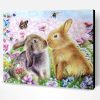 Lovers Rabbit Paint By Number