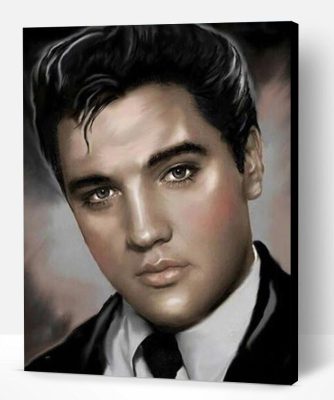 Young Elvis Presley Paint By Number