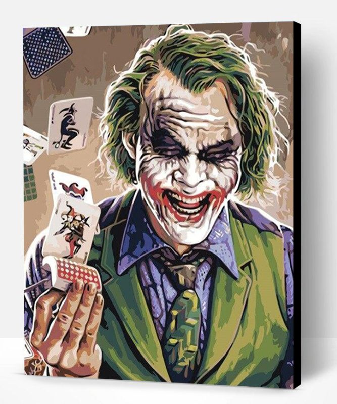 Joker Playing Card Paint By Number