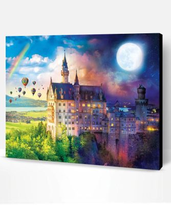 Neuschwanstein Castle Paint By Number