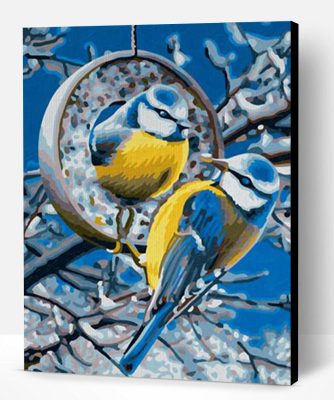 Schipper Winter Birds Paint By Number