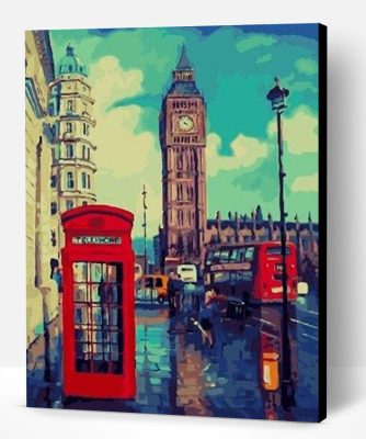 London Big Ben Paint By Number