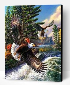 Wild Eagles Paint By Number