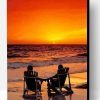 Romantic Beach And Sunset Paint By Number