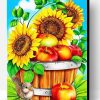 Sunflowers and Apples Paint By Number