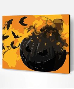 Halloween Pumpkin Paint By Number