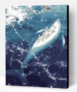 Whale Ocean Paint By Number