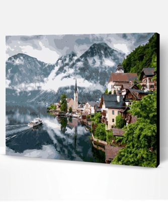 Hallstatt Austria Paint By Number