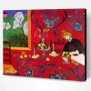 Harmony in Red By Henri Matisse Paint By Number