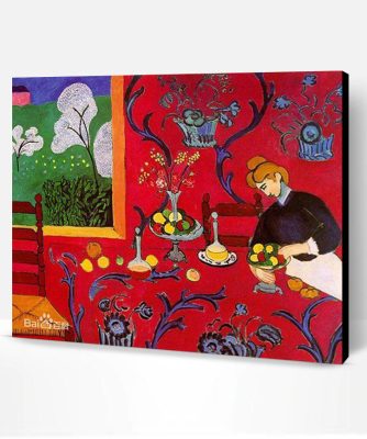 Harmony in Red By Henri Matisse Paint By Number