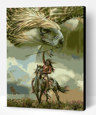 The Eagle Warrior Paint By Number