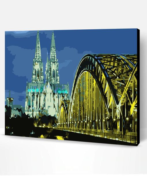 Cologne Night View Paint By Number