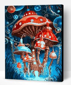 The Magic Mushroom Paint By Number