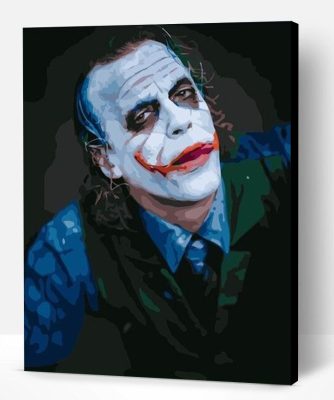 Heath Ledger Joker Paint By Number