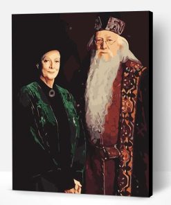 Minerva And Dumbledore Paint By Number