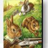 Hunter Rabbits Paint By Number