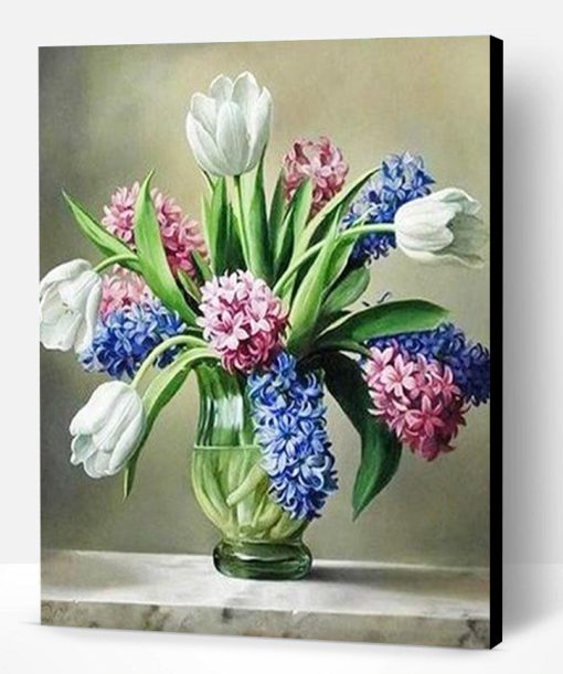 Hyacinth Flower Paint By Number