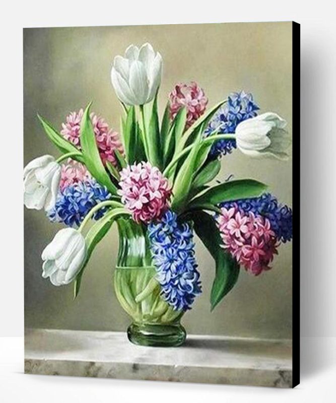 Hyacinth Flower Paint By Number