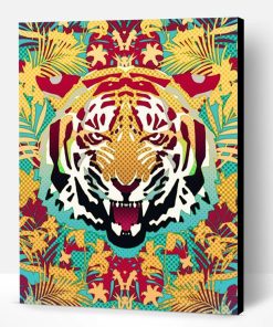 Hypnotic Tiger Paint By Number